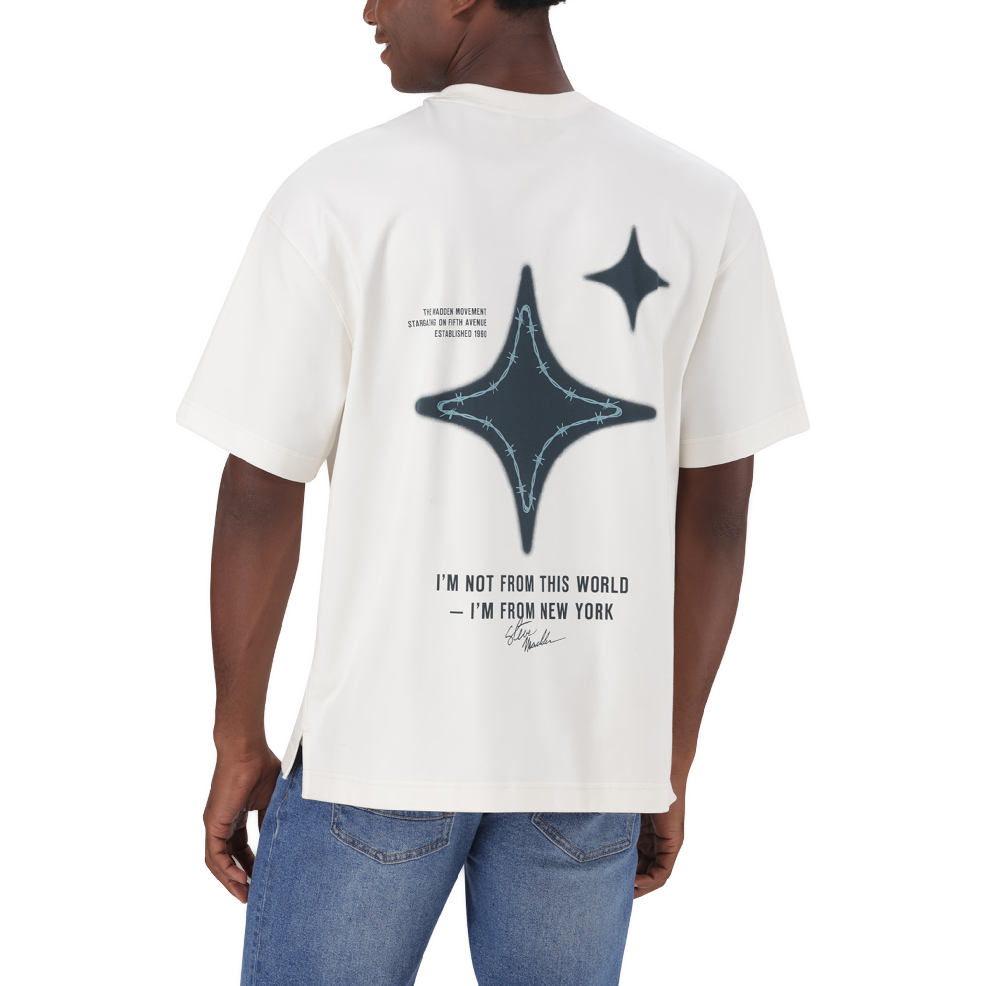 ORI CREAM OVERSIZED T-SHIRT - view 4