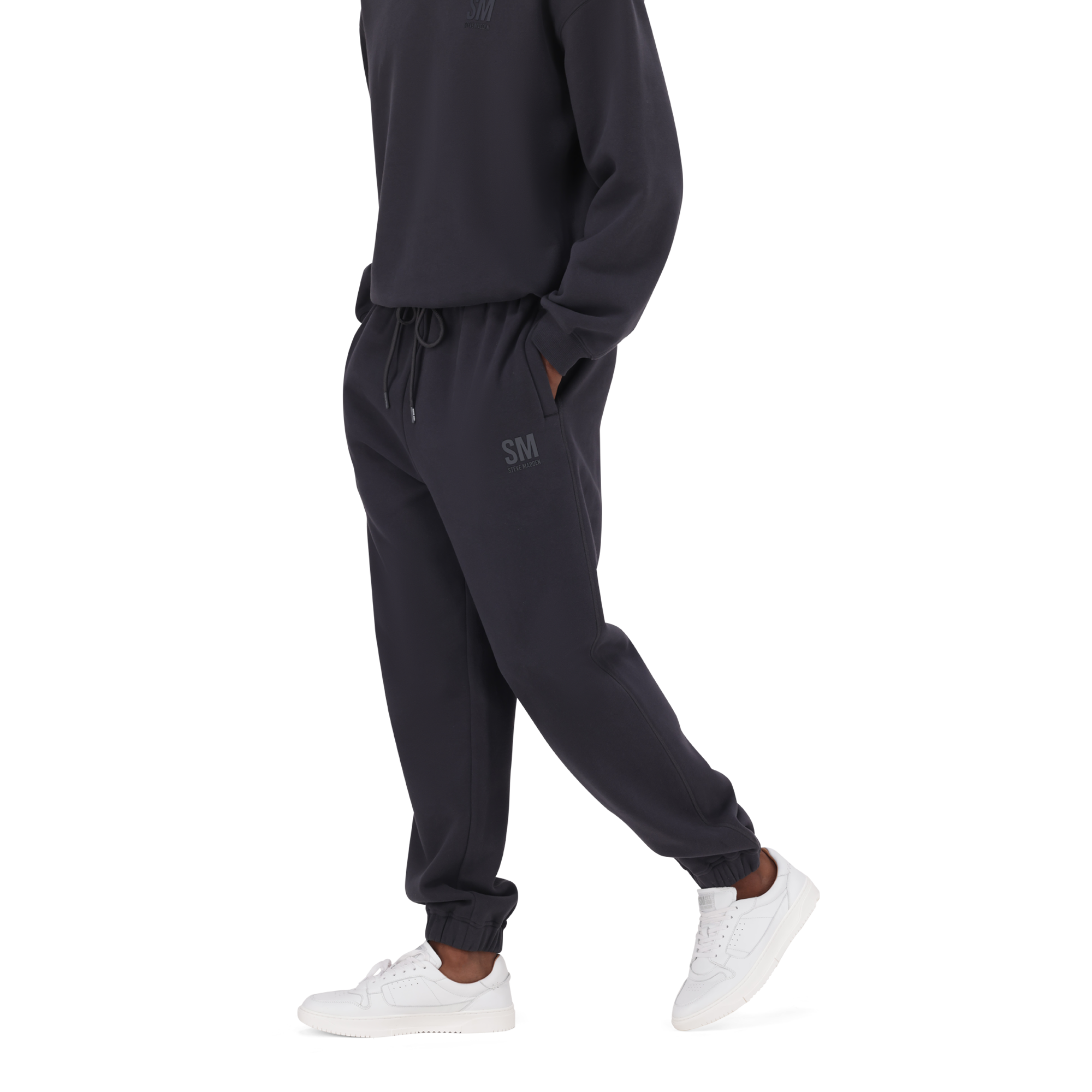RONEN CHARCOAL REGULAR JOGGER - view 5