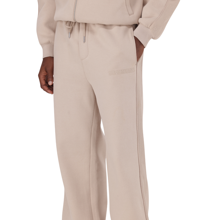 EZRA STONE EMBOSSED JOGGER - view 4