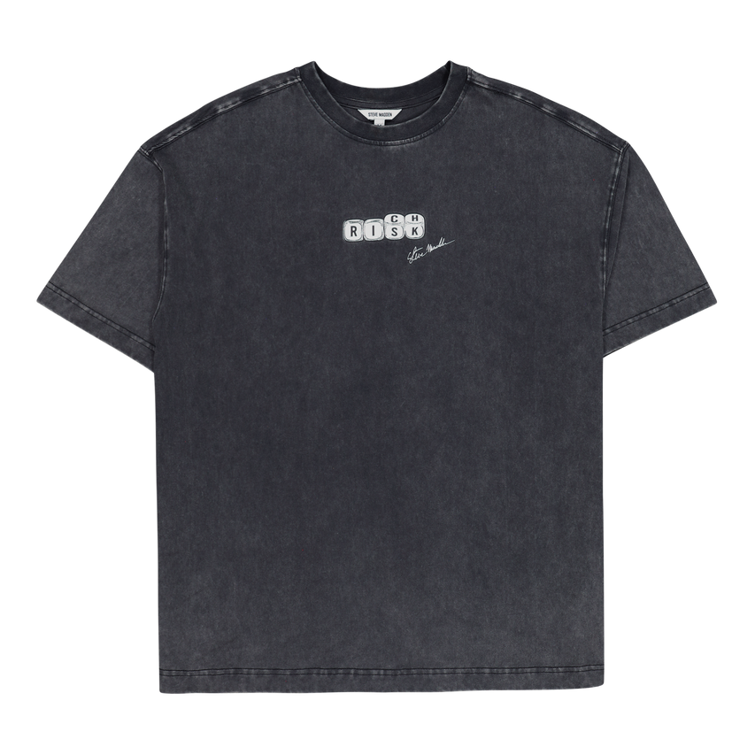 DALLAS BLACK WASH OVERSIZED T-SHIRT
