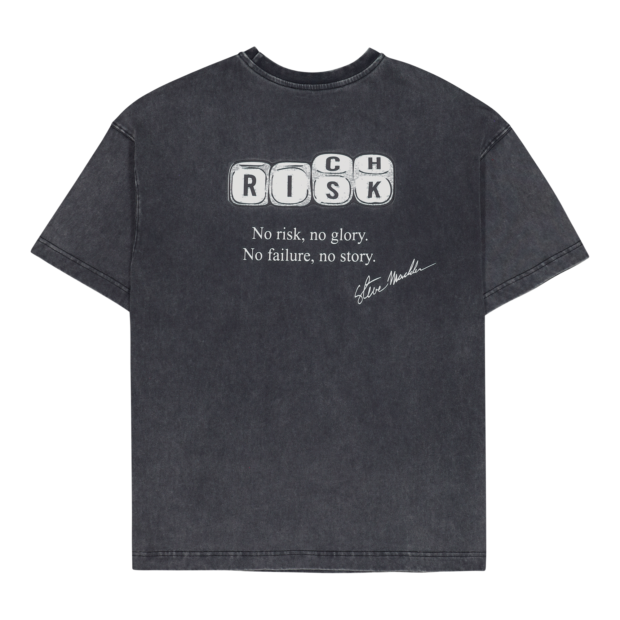 DALLAS BLACK WASH OVERSIZED T-SHIRT - view 2