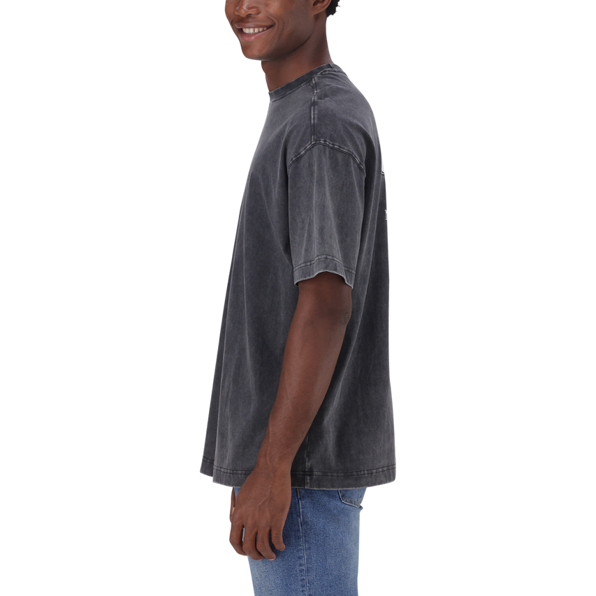 DALLAS BLACK WASH OVERSIZED T-SHIRT - view 5