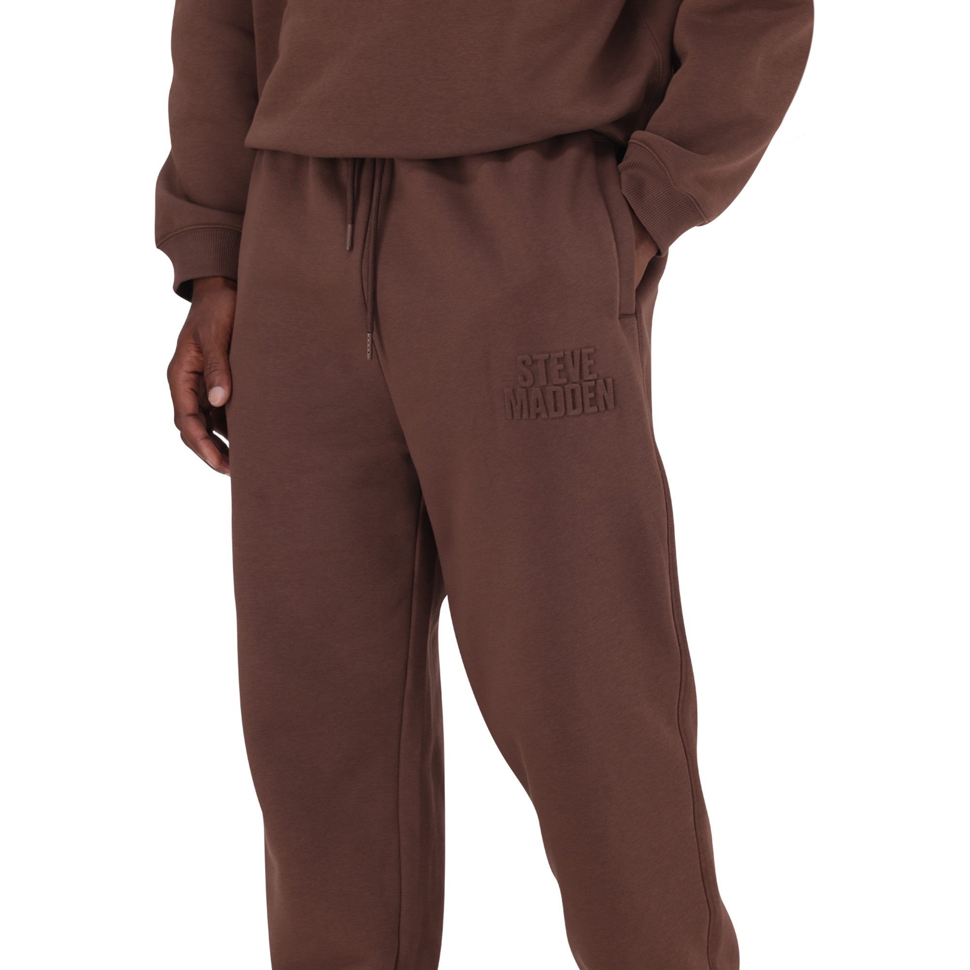 RAZ BROWN CHOCOLATE REGULAR JOGGER - view 5