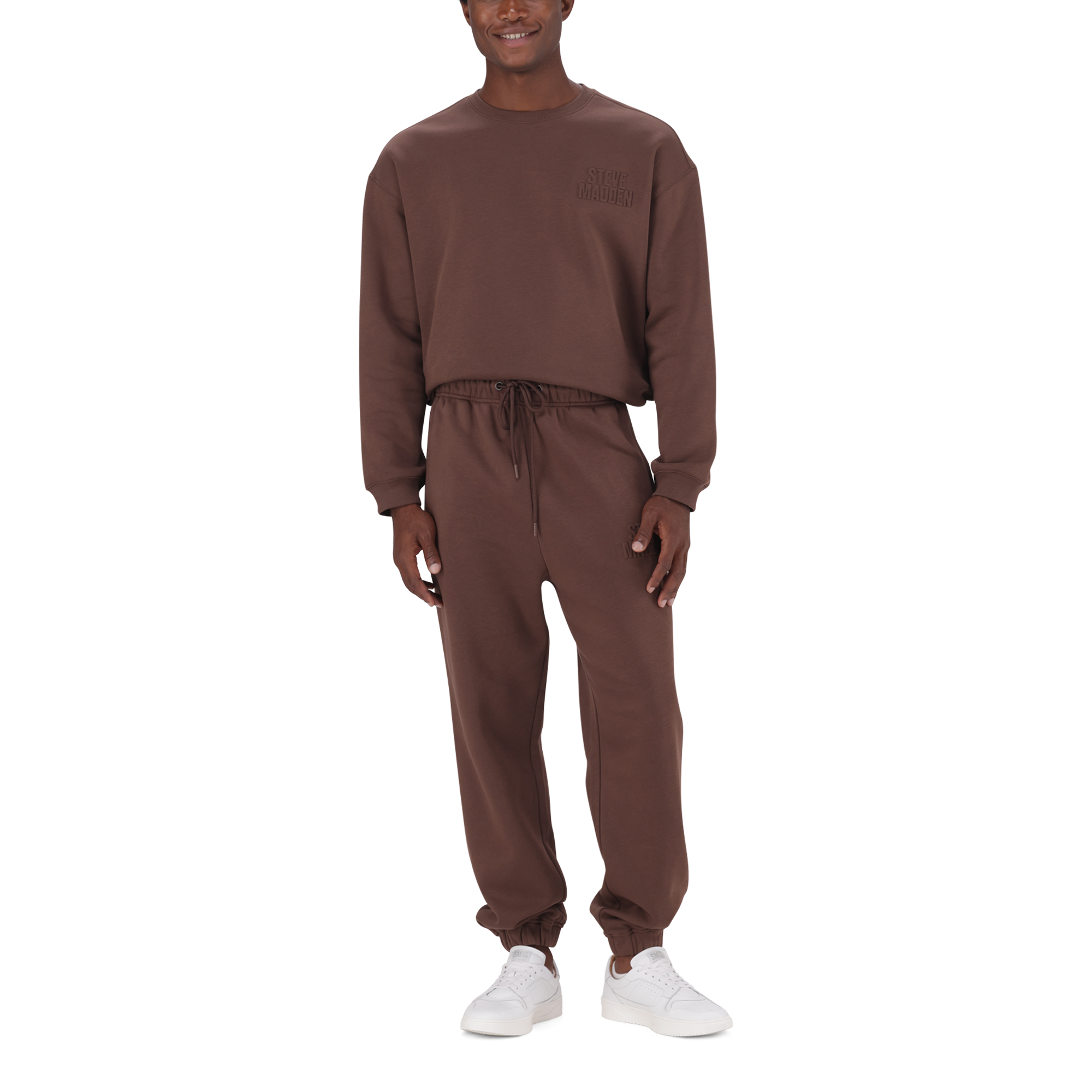RAZ BROWN CHOCOLATE REGULAR JOGGER - view 3
