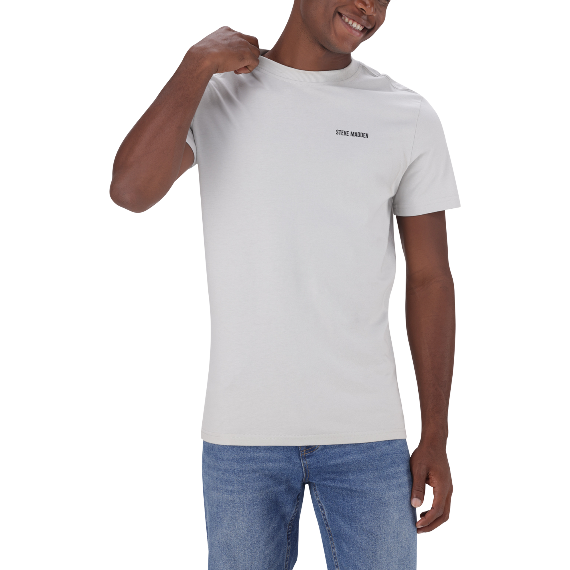 BLAZE GREY BOXY T-SHIRT - view 4