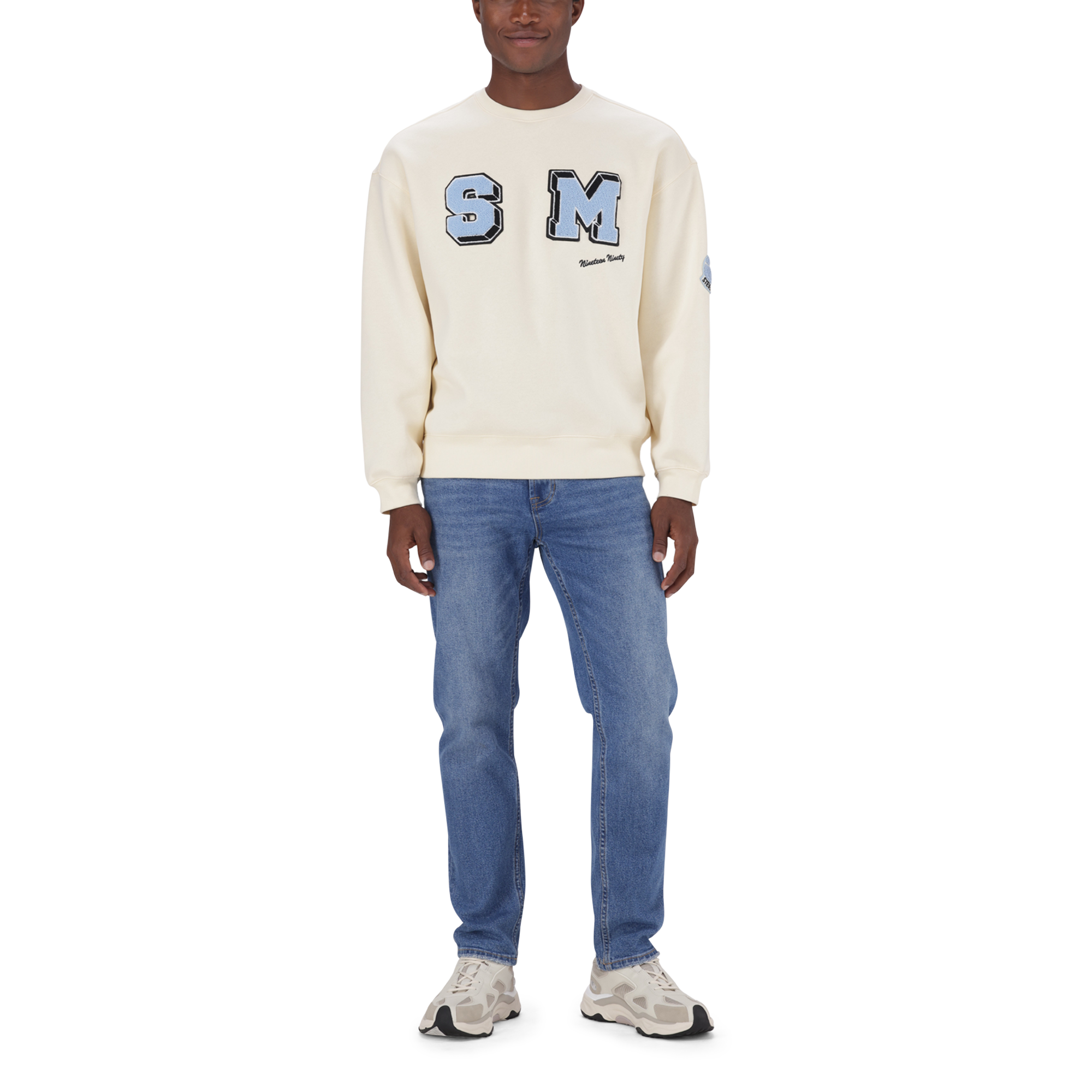 CRUZ ECRU CREW NECK - view 5