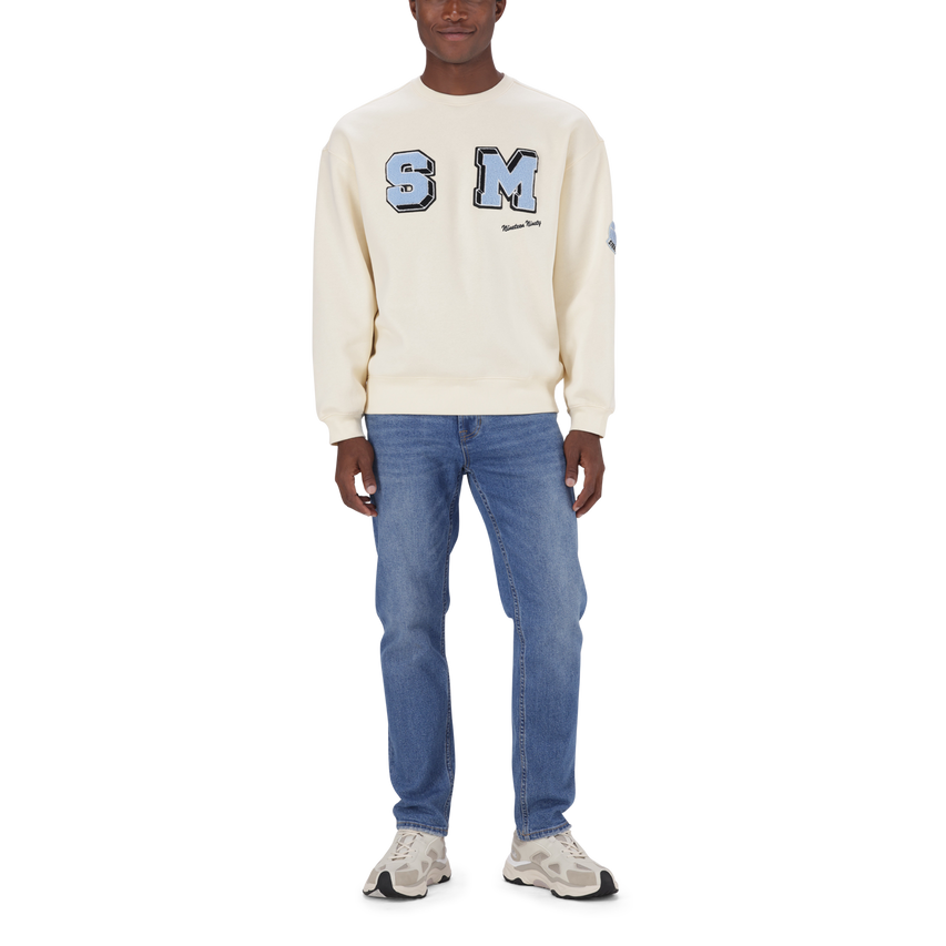 CRUZ ECRU CREW NECK - view 5