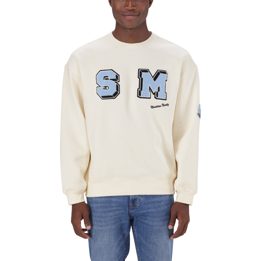 CRUZ ECRU CREW NECK - view 3