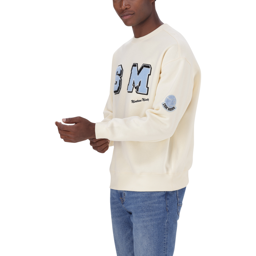 CRUZ ECRU CREW NECK - view 6