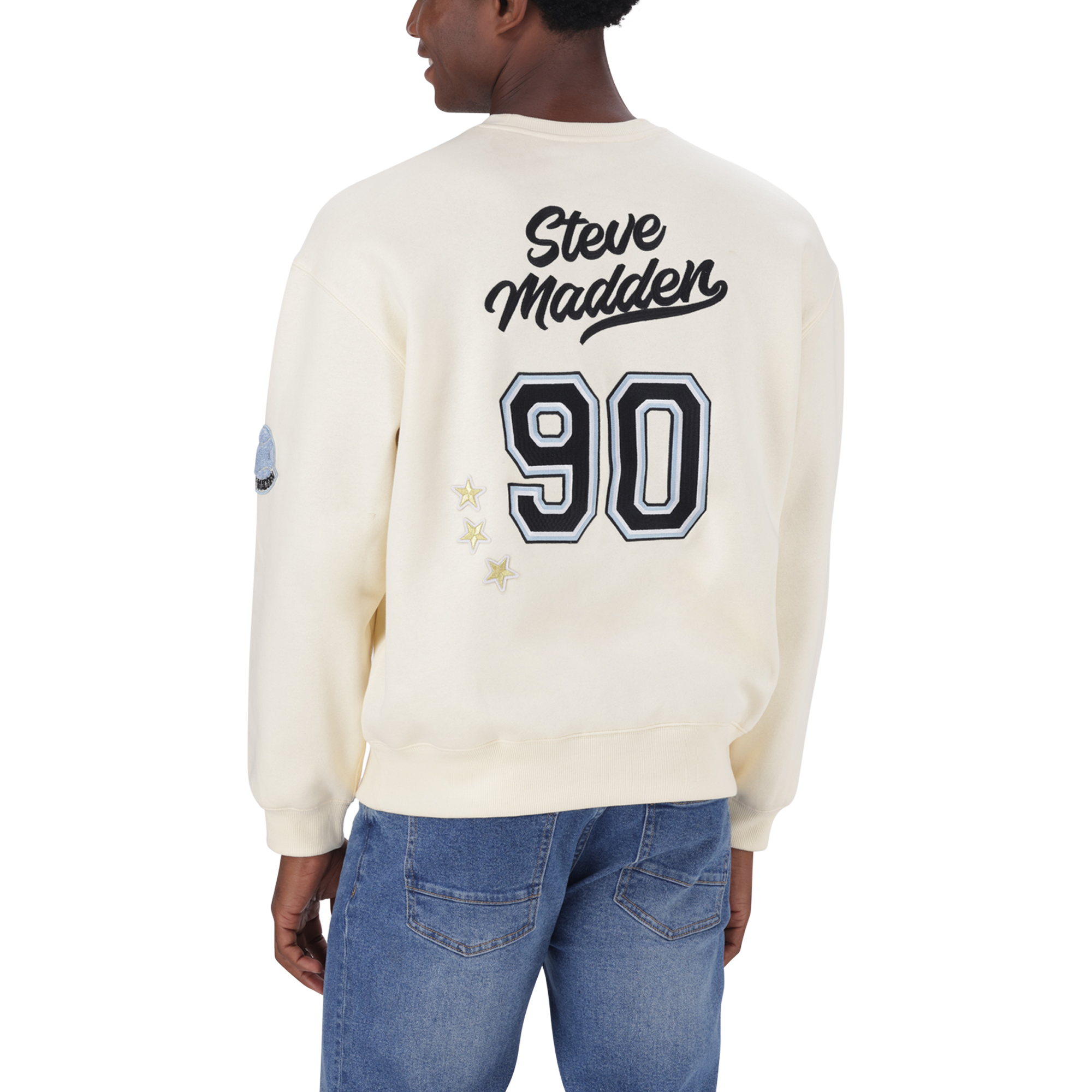 CRUZ ECRU CREW NECK - view 4