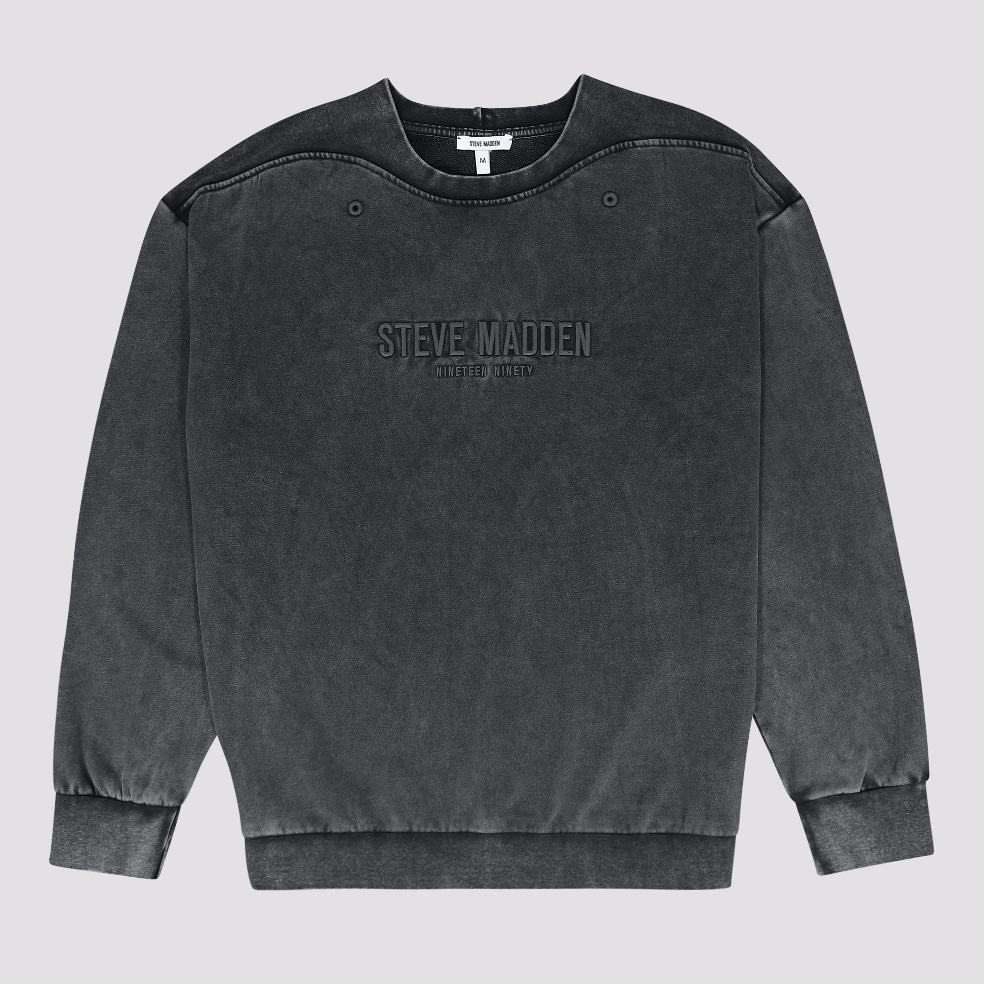 SERGIO SNOW WASH CREW NECK SWEAT - view 6
