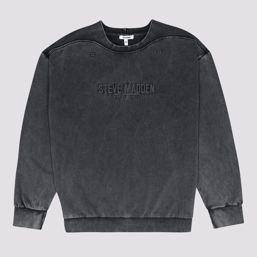 SERGIO SNOW WASH CREW NECK SWEAT - view 6