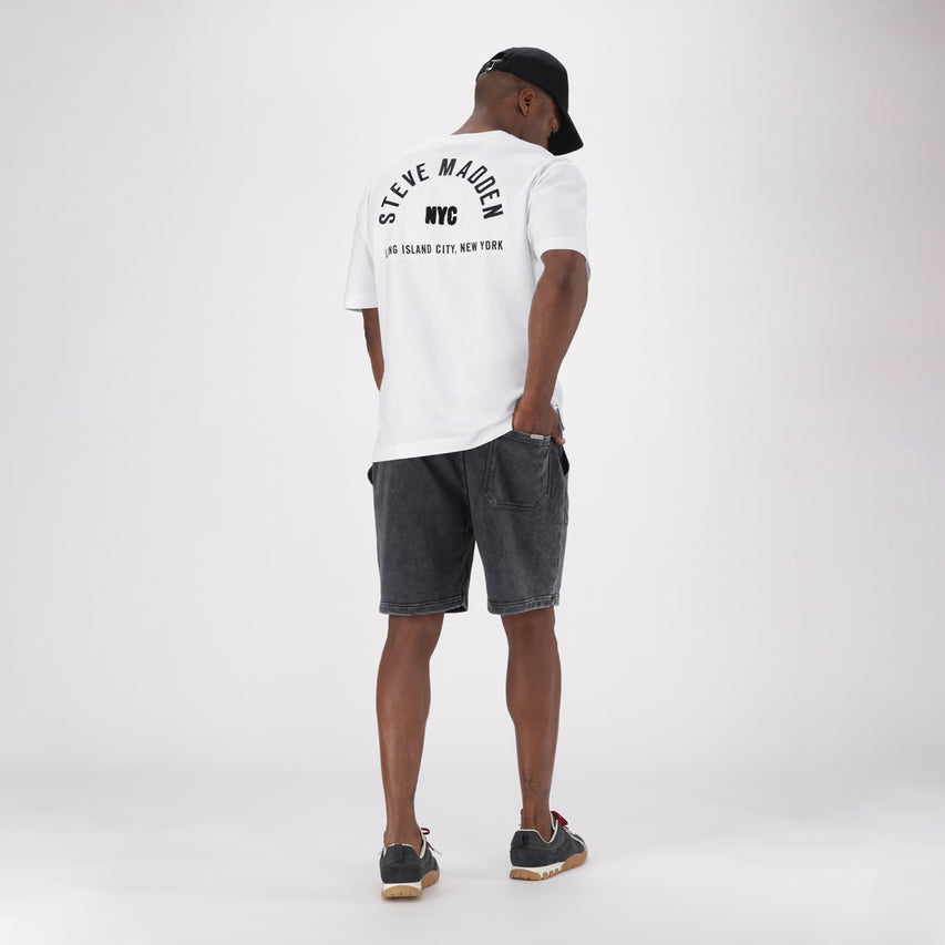 SACHA SNOW WASH JOGGER SHORTS - view 6