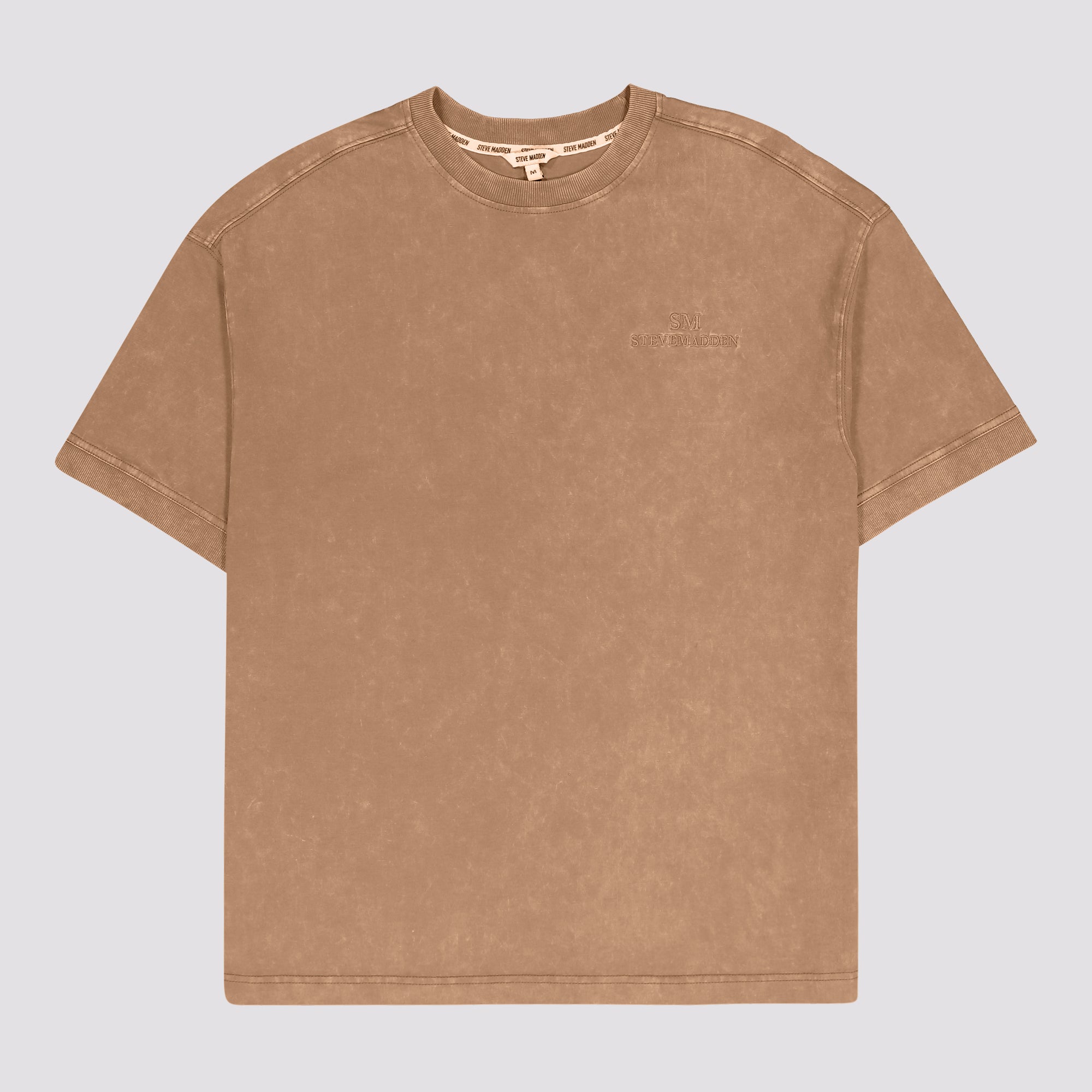 CARL BROWN/CHOCOLATE CREW NECK T-SHIRT - view 6