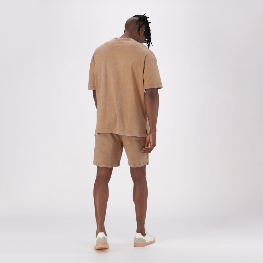 CARL BROWN/CHOCOLATE CREW NECK T-SHIRT - view 5