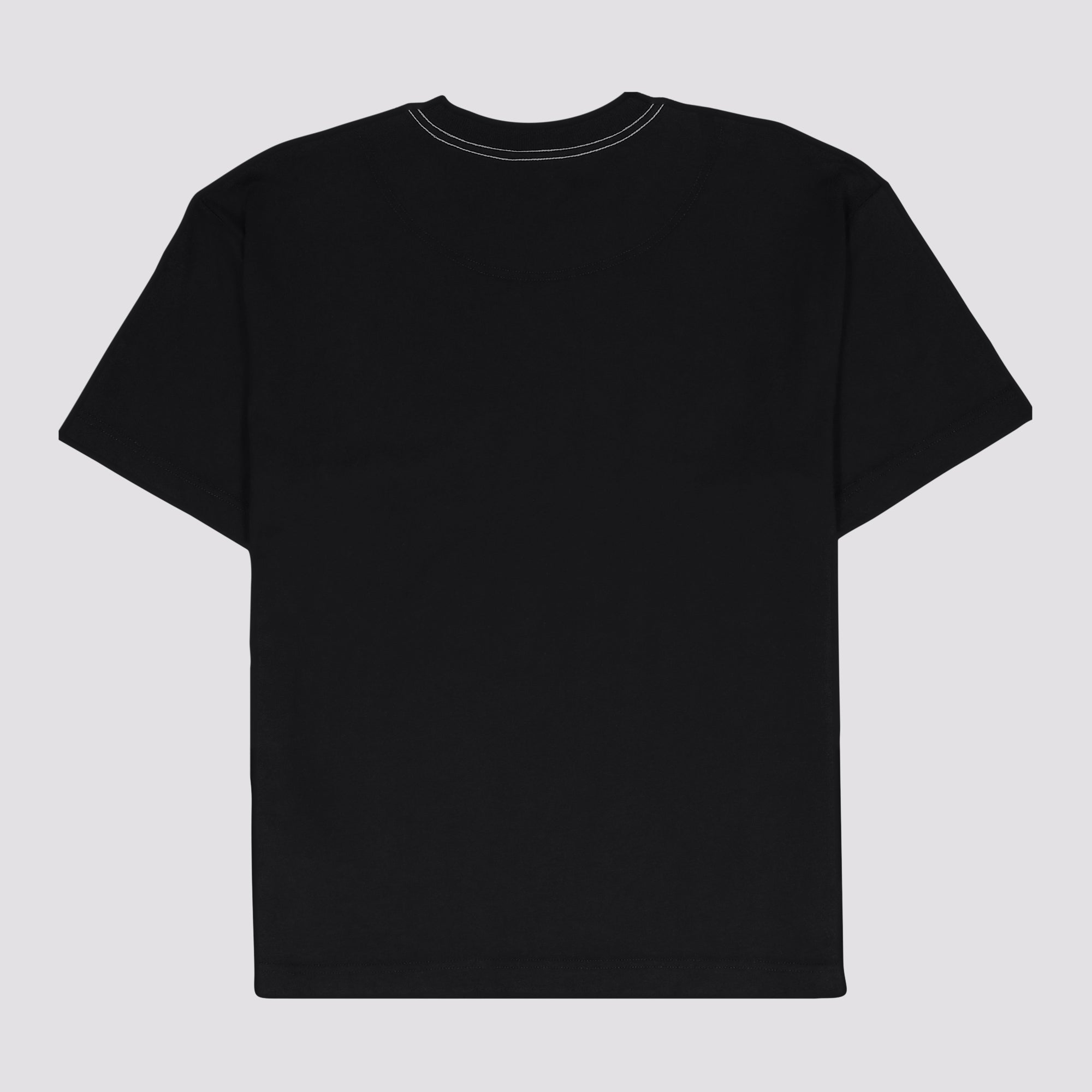LEVIN BLACK CREW NECK T-SHIRT - view 7