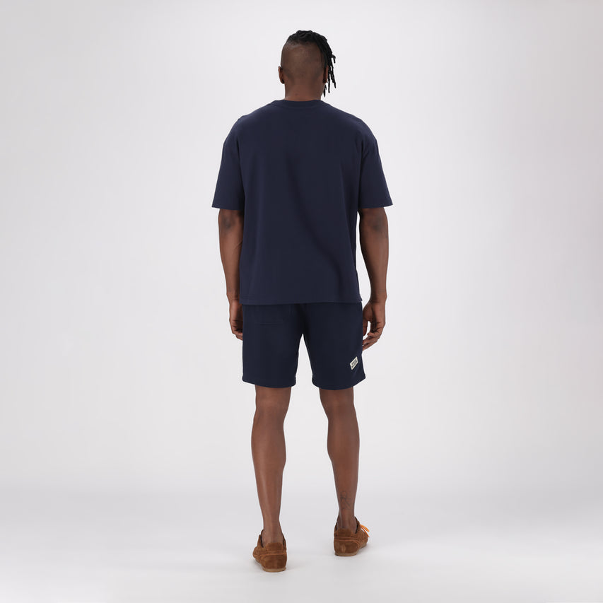 RAFAL NAVY CREW NECK T-SHIRT - view 3