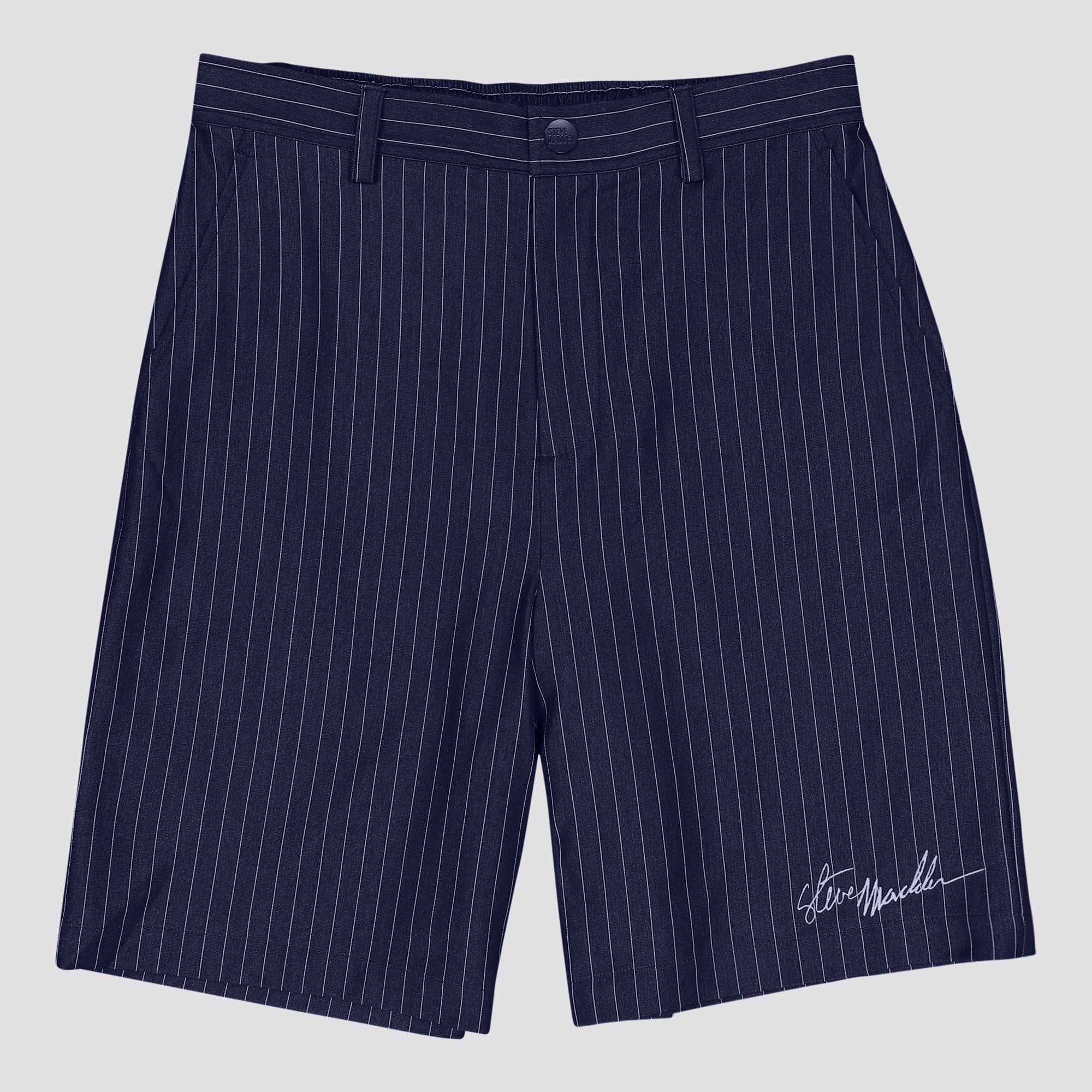 PATRICK NAVY PIN STRIPE SHORTS - view 7