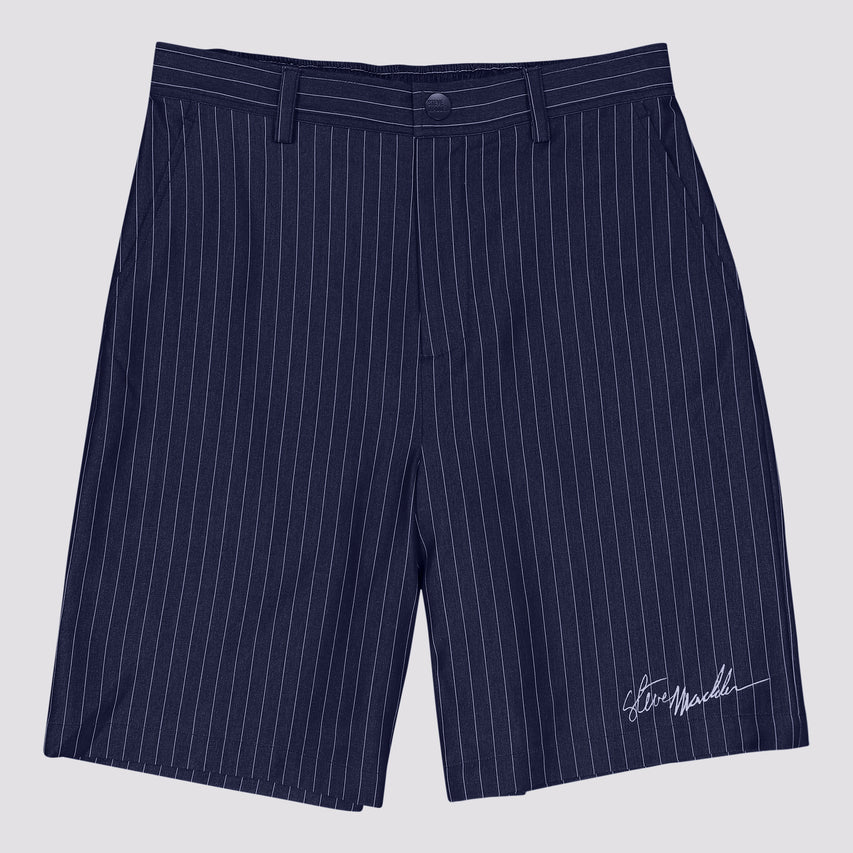 PATRICK NAVY PIN STRIPE SHORTS - view 7