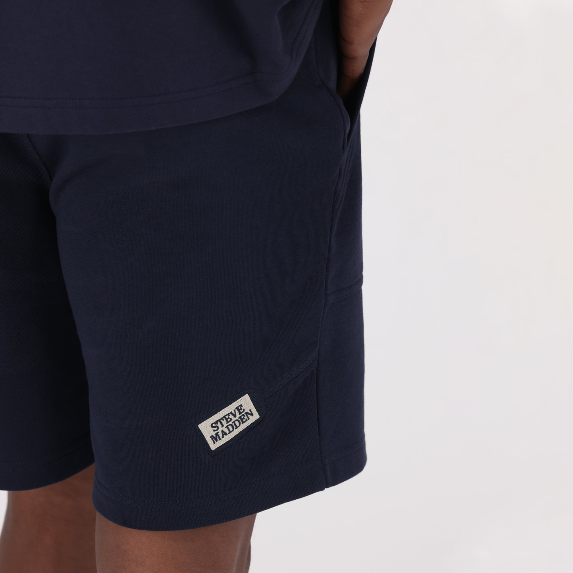 JOSE NAVY JOGGER SHORTS - view 8