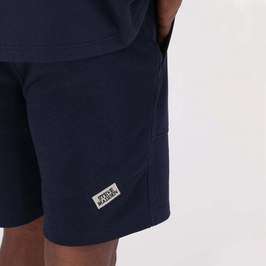 JOSE NAVY JOGGER SHORTS - view 8