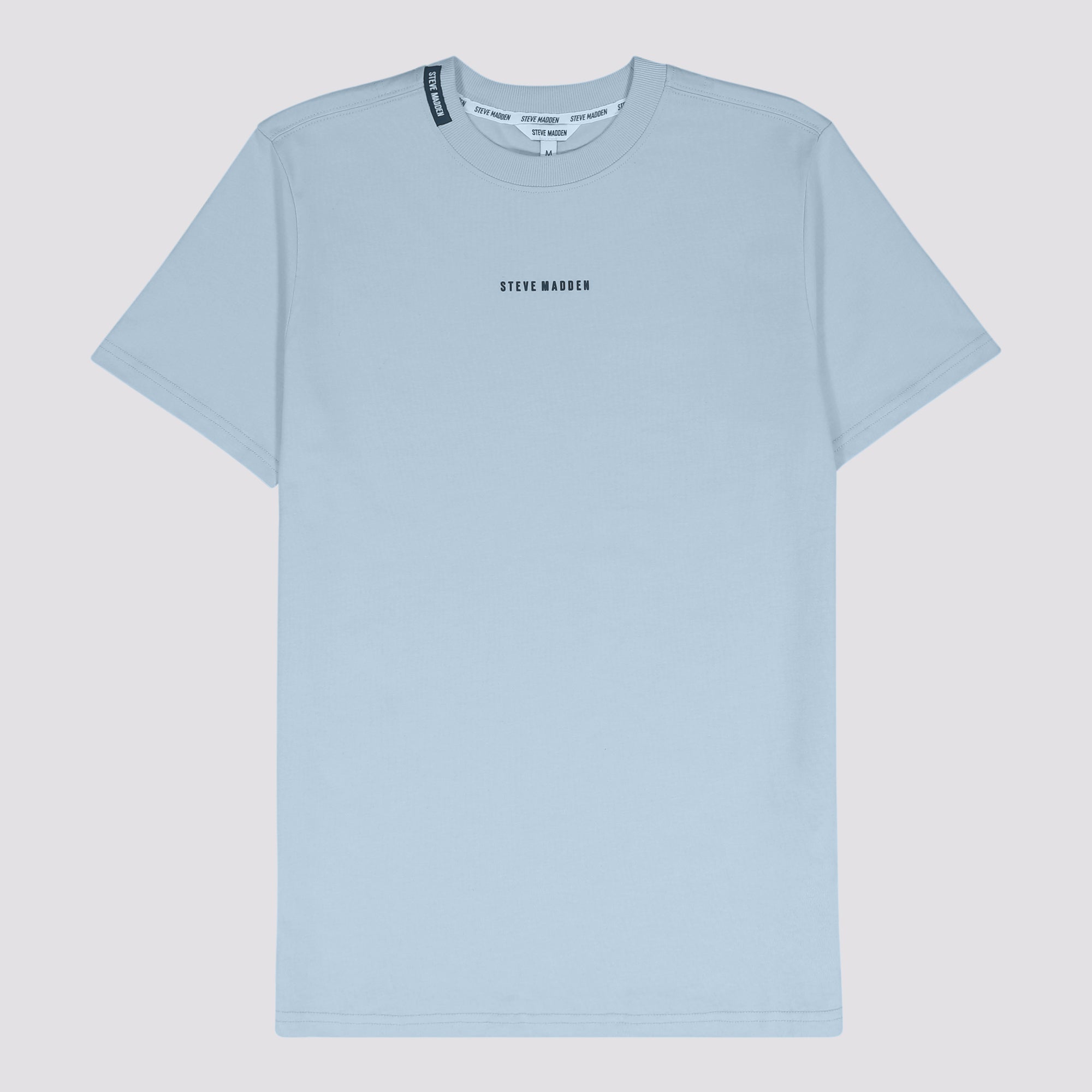 CHRISTIAN LIGHT BLUE CREW NECK T-SHIRT - view 7