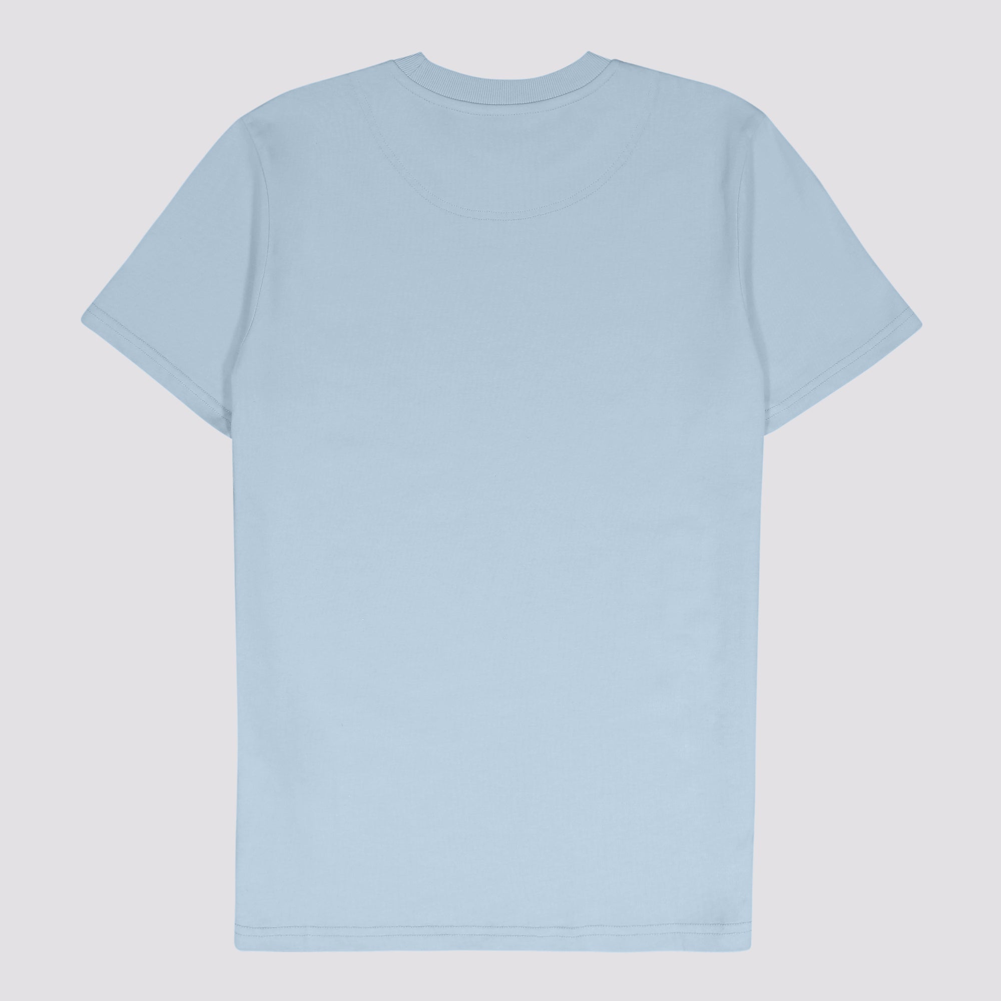 CHRISTIAN LIGHT BLUE CREW NECK T-SHIRT - view 8