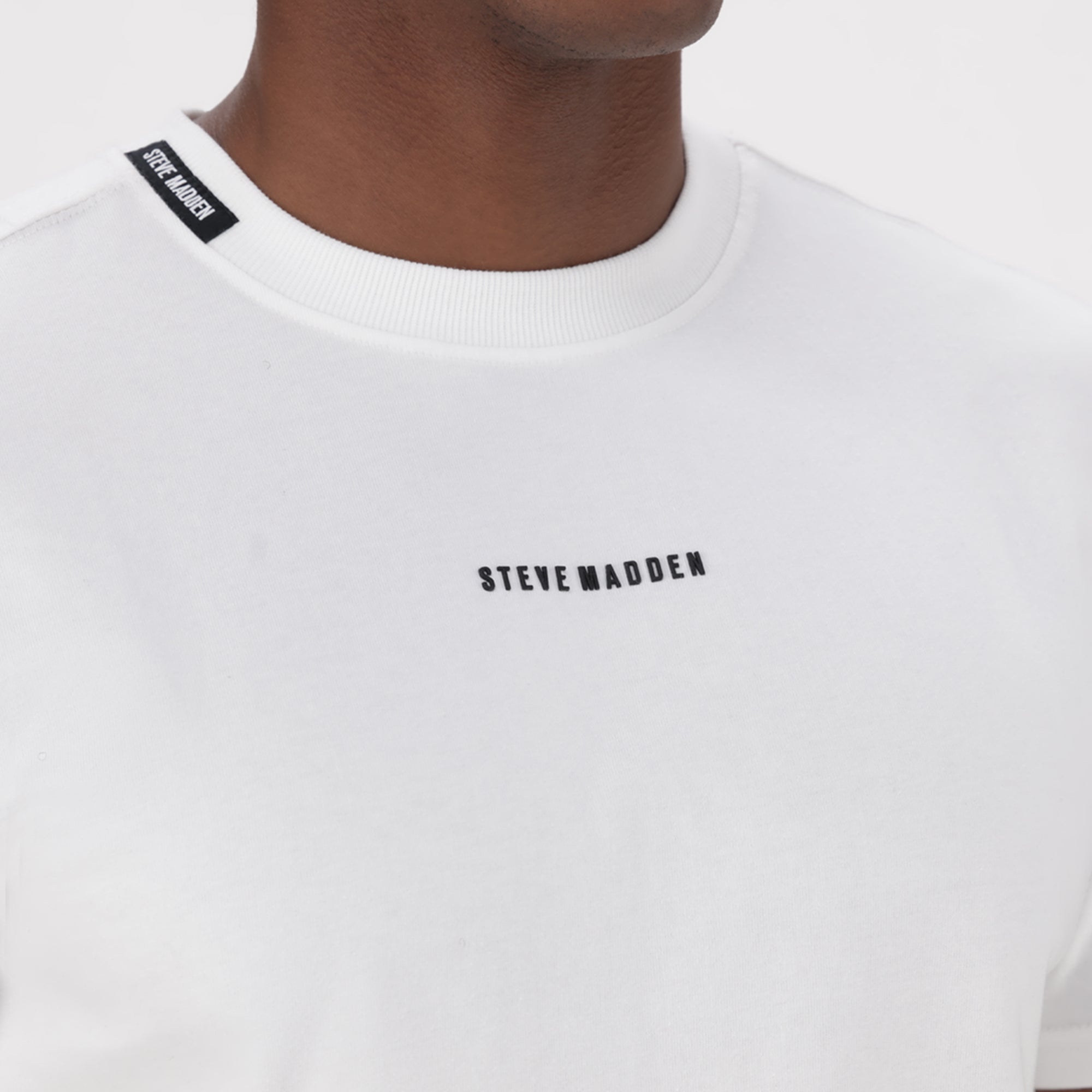 CHRISTIAN WHITE CREW NECK T-SHIRT - view 2