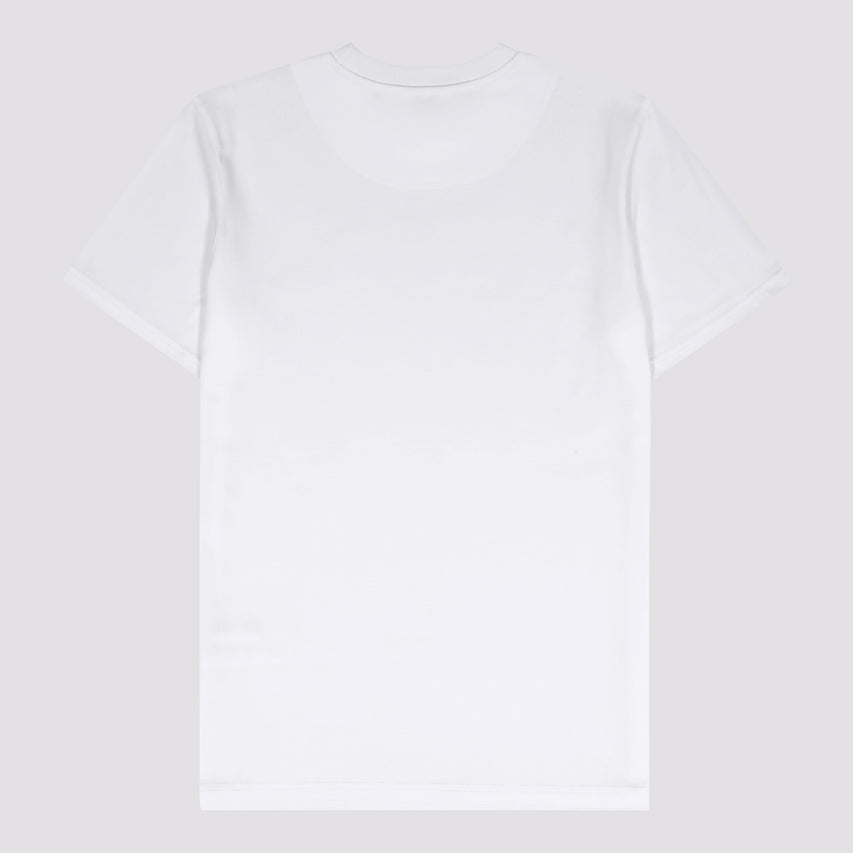 CHRISTIAN WHITE CREW NECK T-SHIRT - view 7
