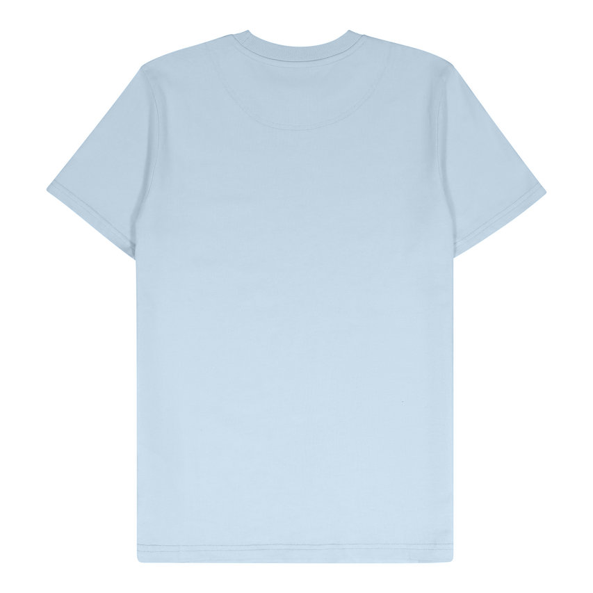 CHRISTIAN LIGHT BLUE CREW NECK T-SHIRT - view 8