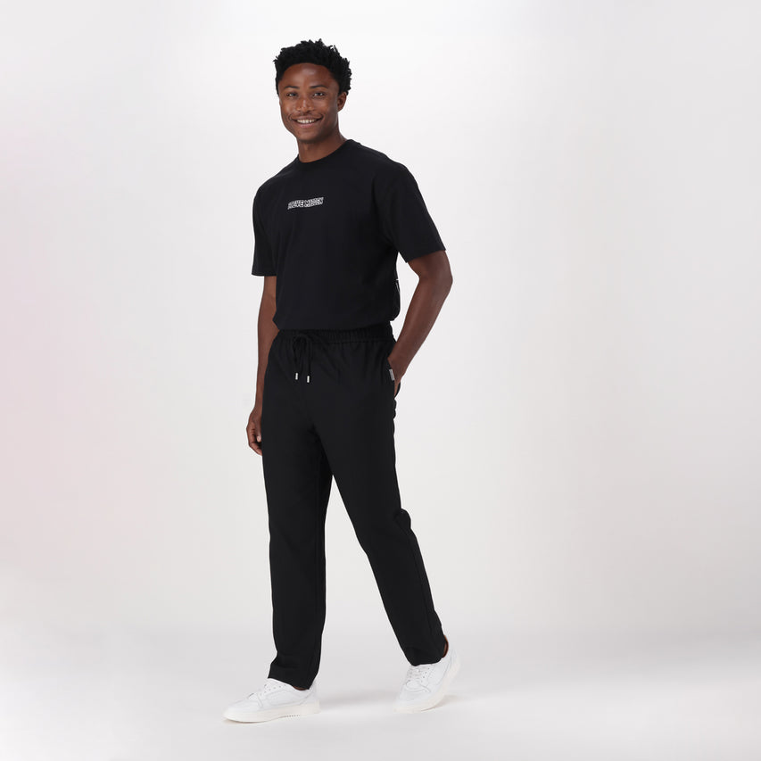 DARIS BLACK SMART JOGGER PANT - view 3