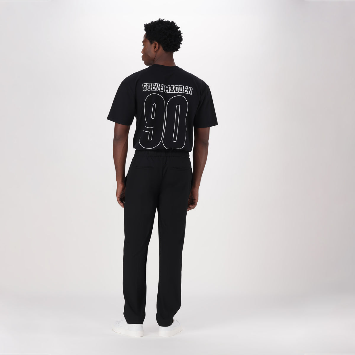 DARIS BLACK SMART JOGGER PANT - view 4