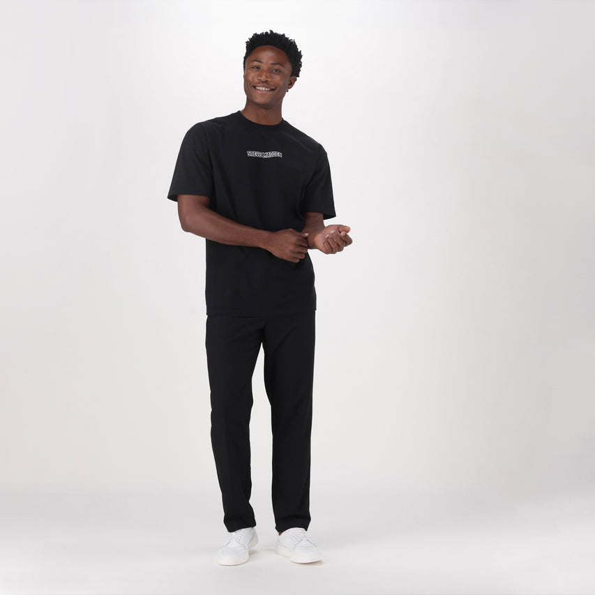 BOBBY BLACK CREW NECK T SHIRT - view 4