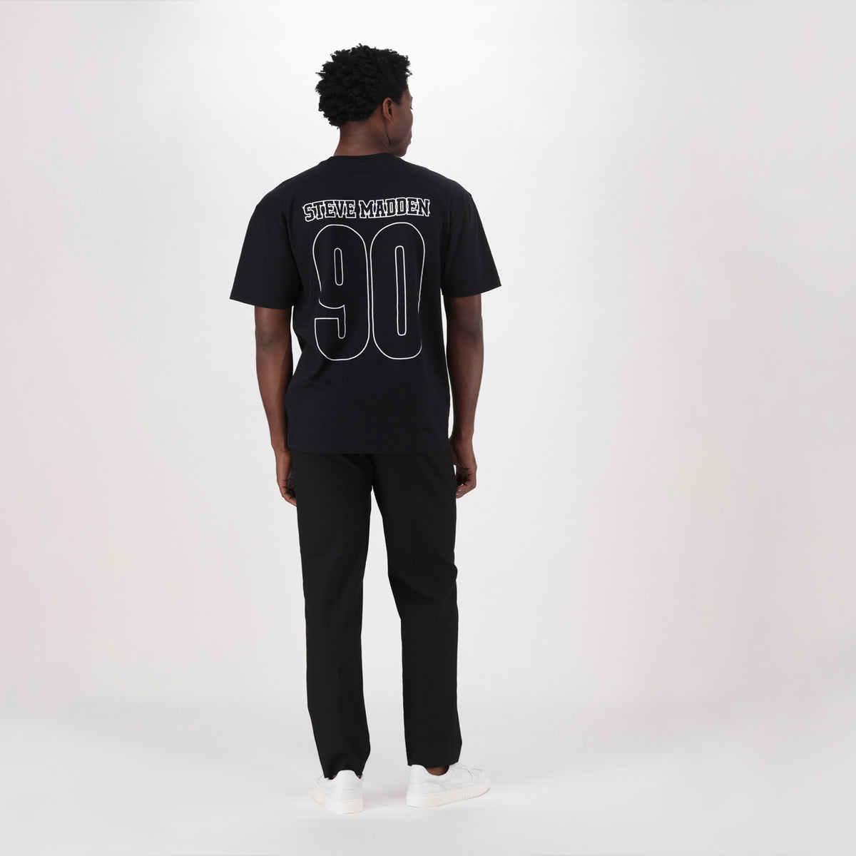 BOBBY BLACK CREW NECK T SHIRT - view 6