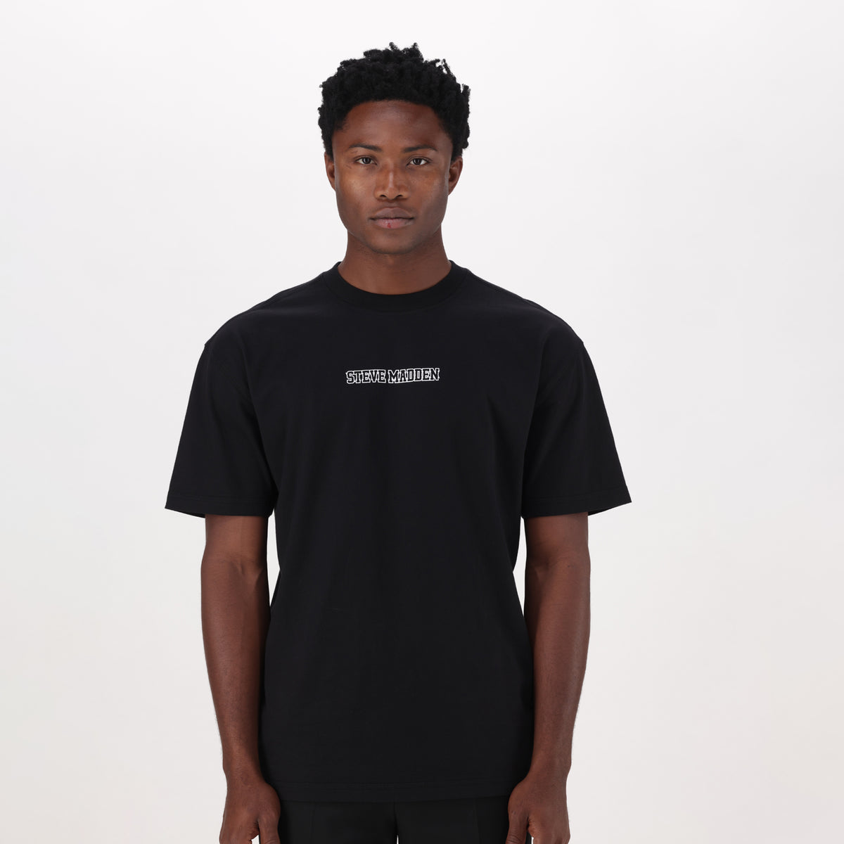 BOBBY BLACK CREW NECK T SHIRT