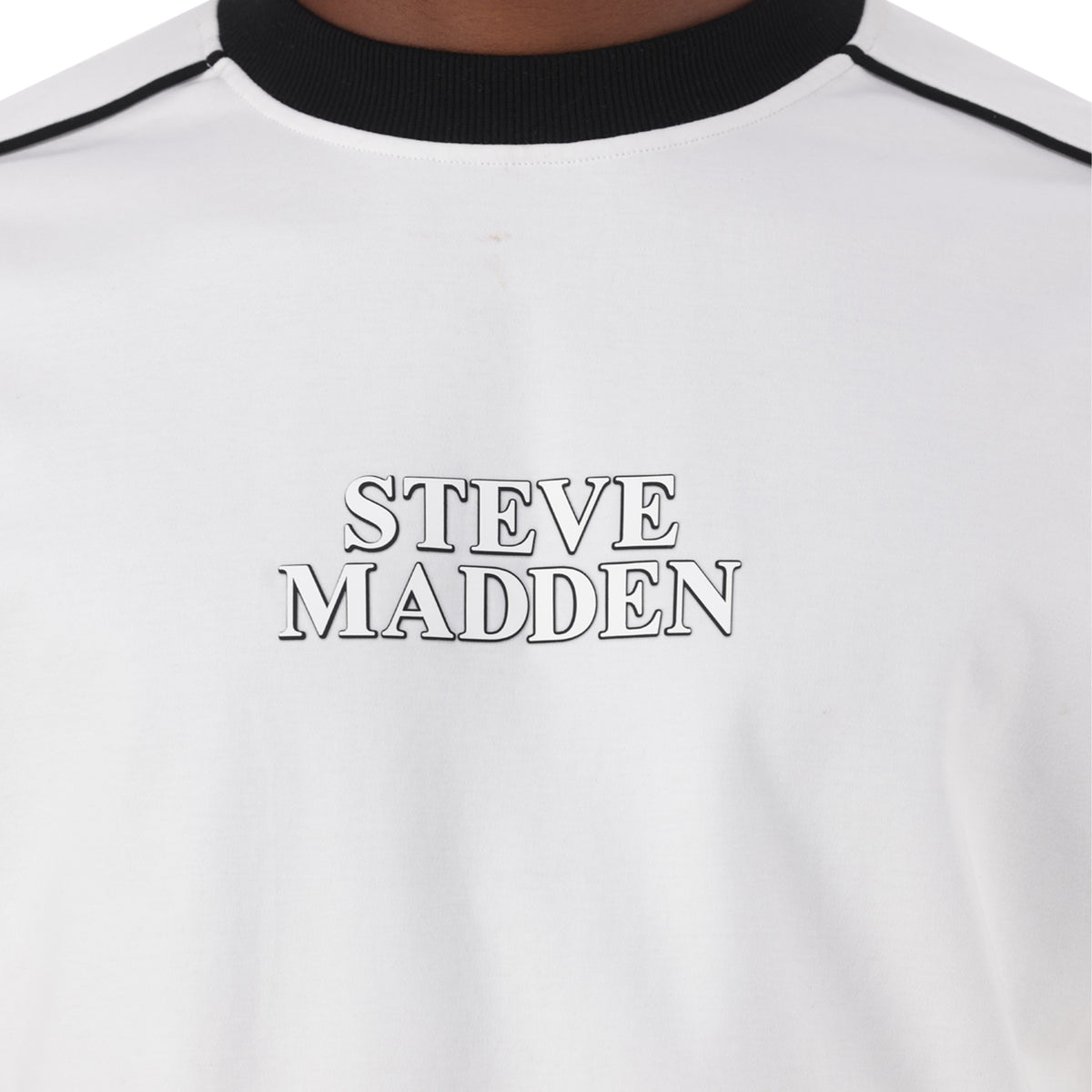 CASPER WHITE CREW NECK T-SHIRT - view 2