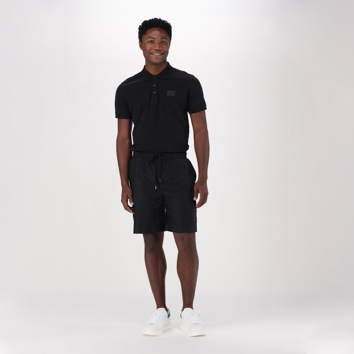 CHRISTOPHER BLACK CARGO SHORTS - view 3