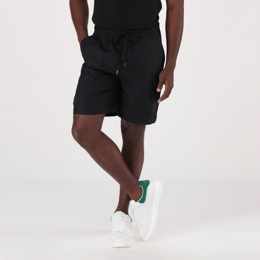 CHRISTOPHER BLACK CARGO SHORTS