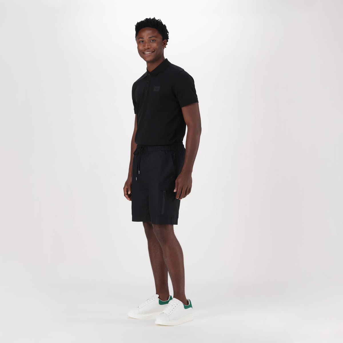 CHRISTOPHER BLACK CARGO SHORTS - view 4