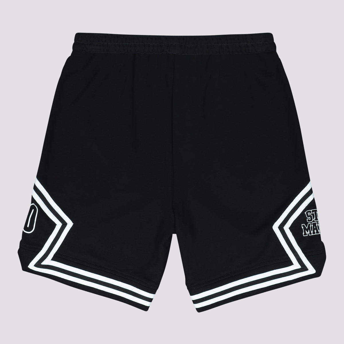 DIEGO BLACK JOGGER SHORTS - view 5