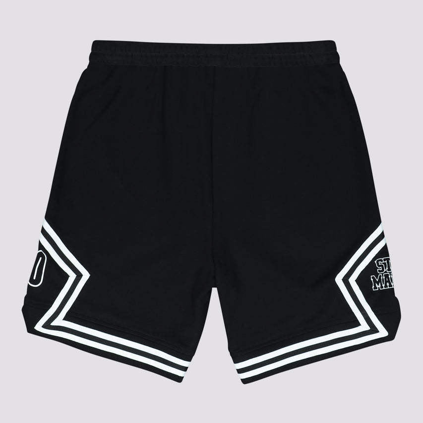 DIEGO BLACK JOGGER SHORTS - view 5