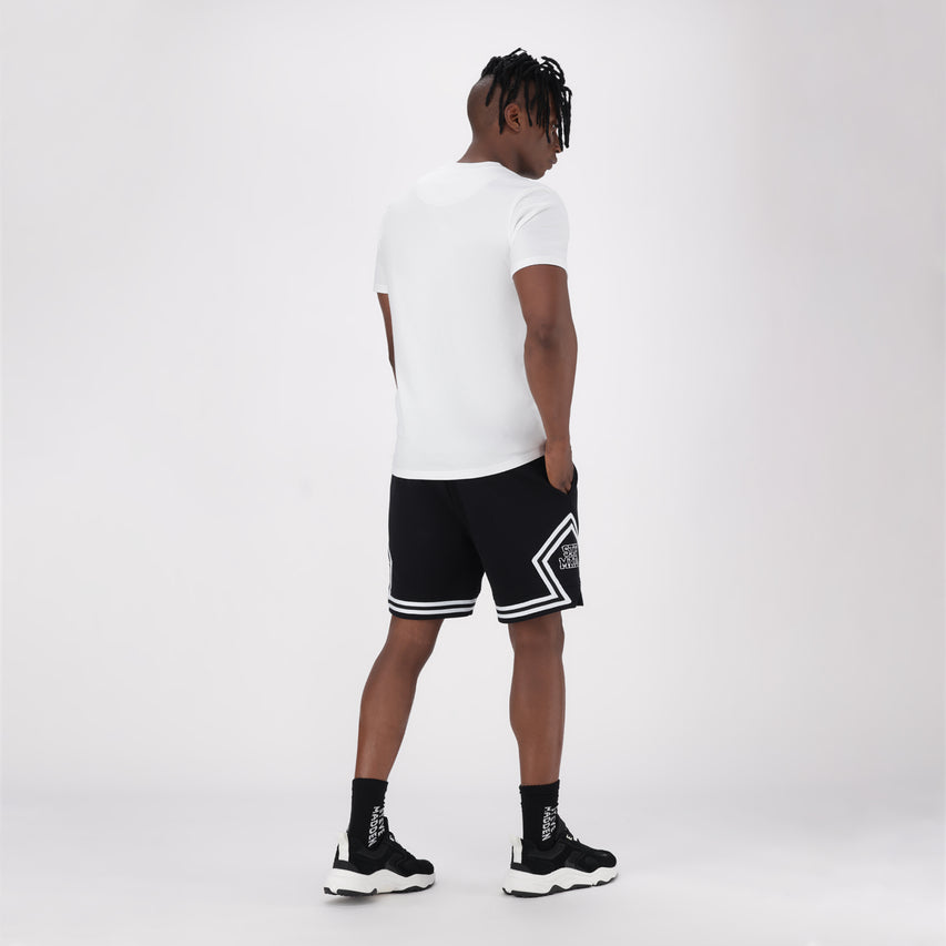 DIEGO BLACK JOGGER SHORTS - view 2