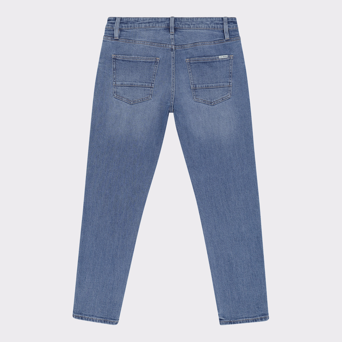 FABIO MID WASH RIPPED SLIM FIT DENIM - view 6