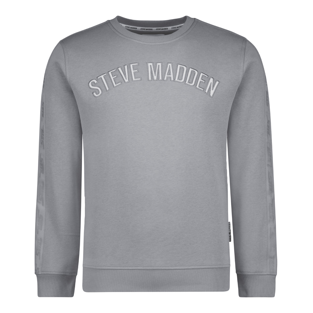 KEITH GREY CREW NECK FLEECE SWEAT