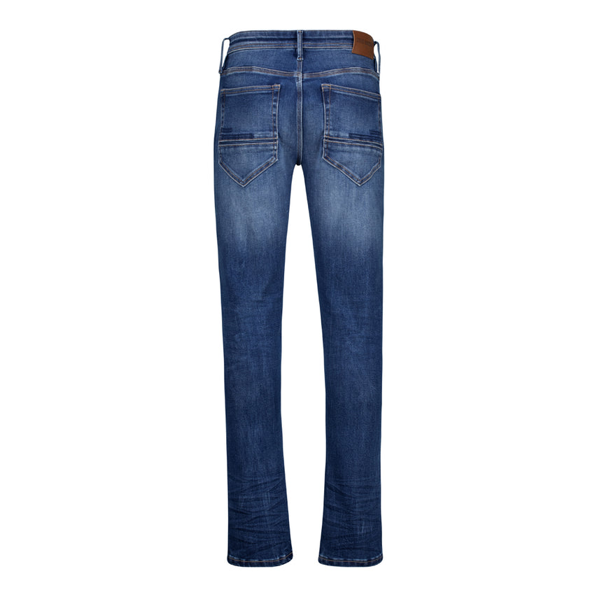 WILLIAM MID BLUE SLIM DENIM