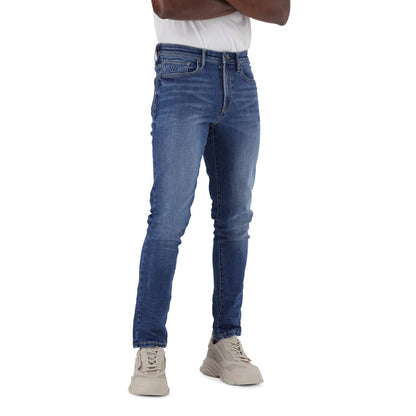 WILLIAM MID BLUE SLIM DENIM