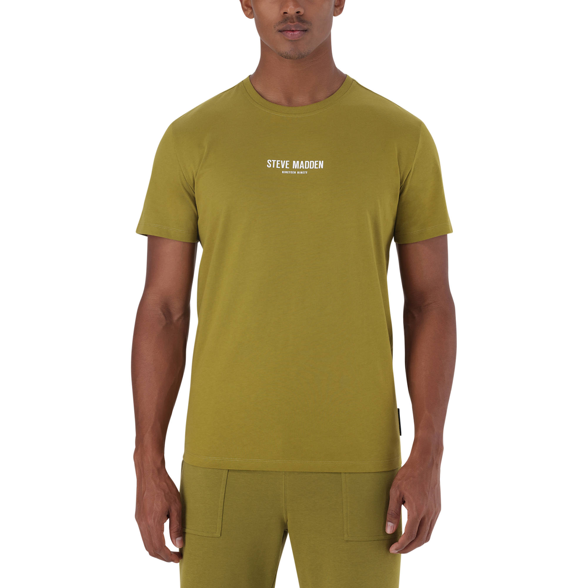 JACE FATIGUE CREW NECK LOGO T-SHIRT