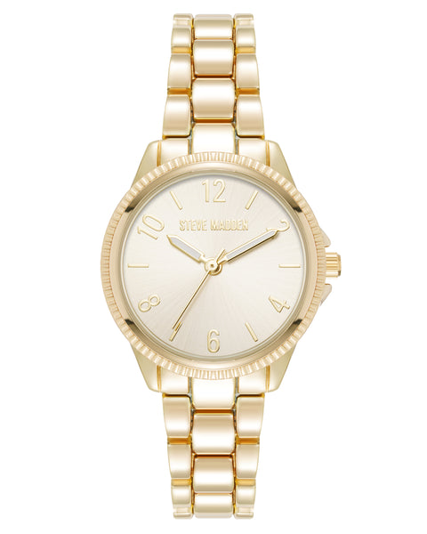 CLASSIC MINIMALIST WATCH GOLD WHITE