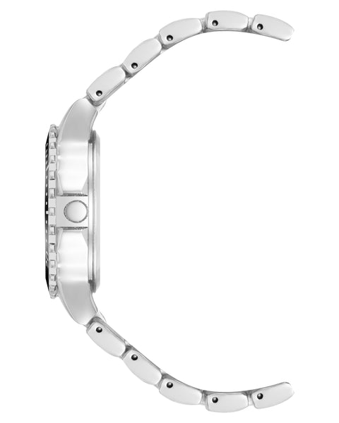 ELEVATED LUXURY WATCH SILVER BLACK