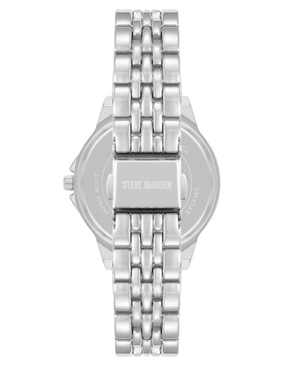 SILVER ECLIPSE WATCH BLACK SILVER